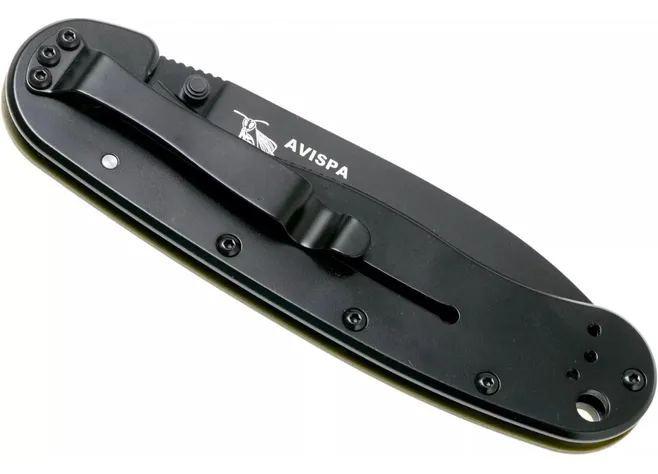 Ніж Esee Knives Avispa Black Blade D2 Nylon OD Green Фото 2